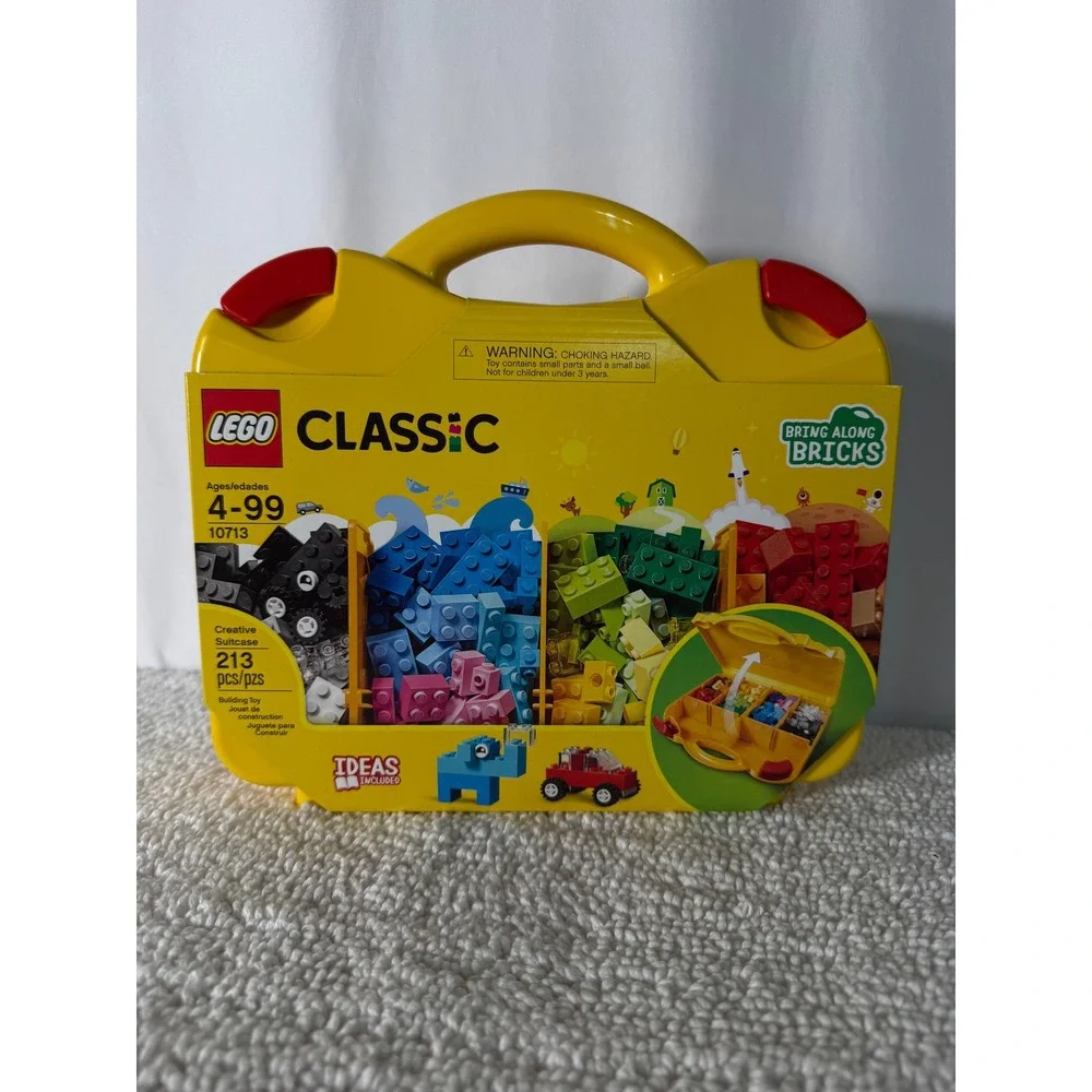 LEGO‎ Classic Creative Suitcase 10713 Building Toy 213 Pieces New in Package